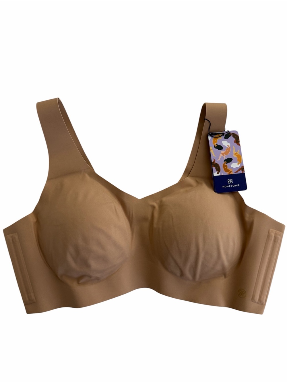 NWT Honeylove V-Neck Pullover Wireless Bra 1X